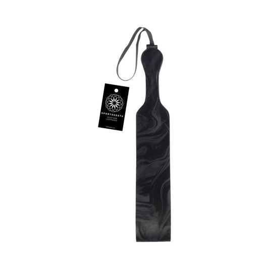 SPORTSHEETS VELVET NOIR LOOP PADDLE