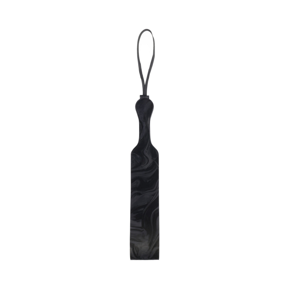 SPORTSHEETS VELVET NOIR LOOP PADDLE