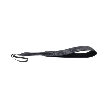 SPORTSHEETS VELVET NOIR LOOP PADDLE