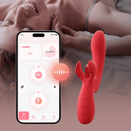 HONEY PLAY BOX - FORTEXA APP CONTROLLED KINKY FINGER FLAPPING DUAL STIMULATOR