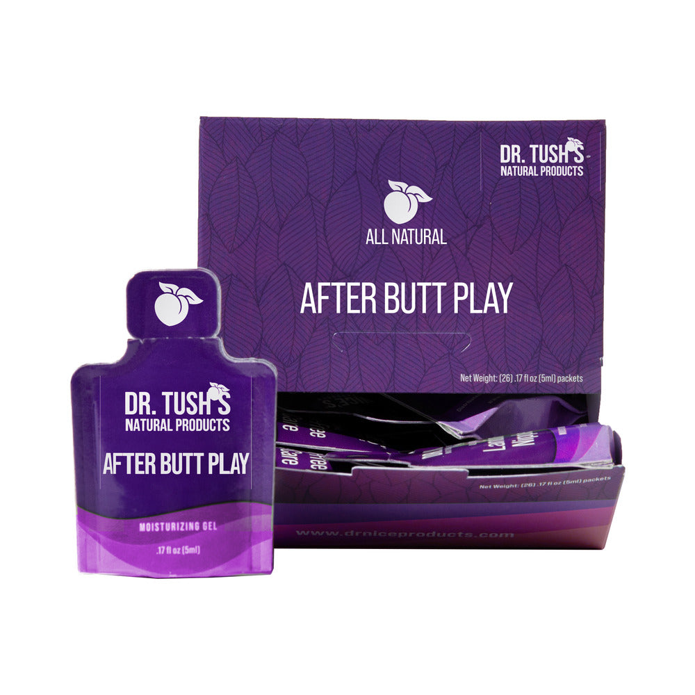 DR. TUSH''S - AFTER BUTT PLAY RESEALABLE 25-SACHET DISPLAY