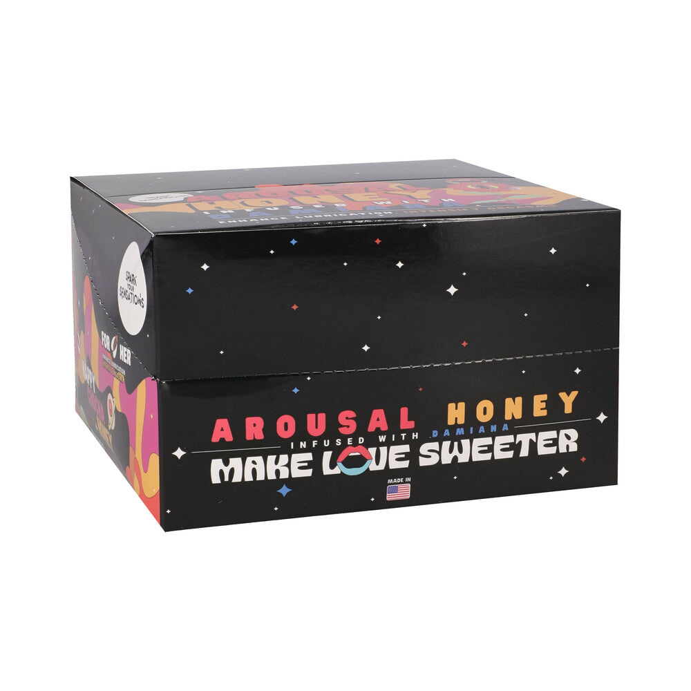 DOC JOHNSON - HAPPY CHOCHA HONEY AROUSAL HONEY 12-PACK DISPLAY