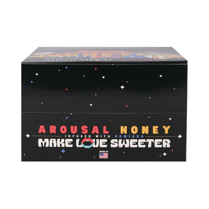 DOC JOHNSON - HAPPY SCHLONG HONEY AROUSAL HONEY 12-PACK DISPLAY