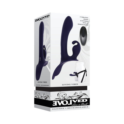 EVOLVED GIVING VIBES PURPLE