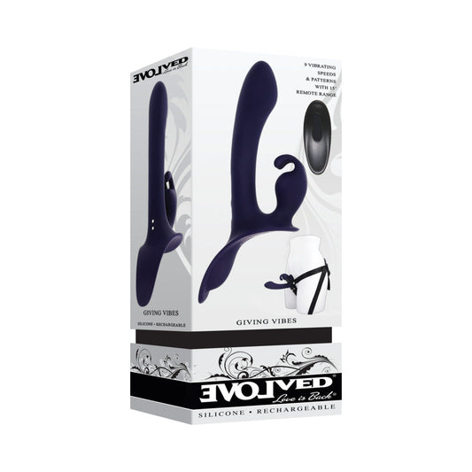 EVOLVED GIVING VIBES PURPLE