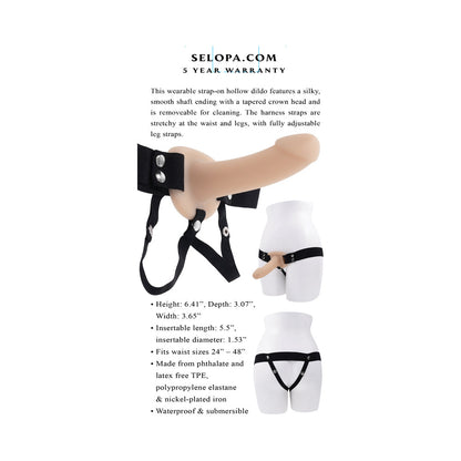 SELOPA - OUR FIRST HOLLOW STRAP-ON LIGHT