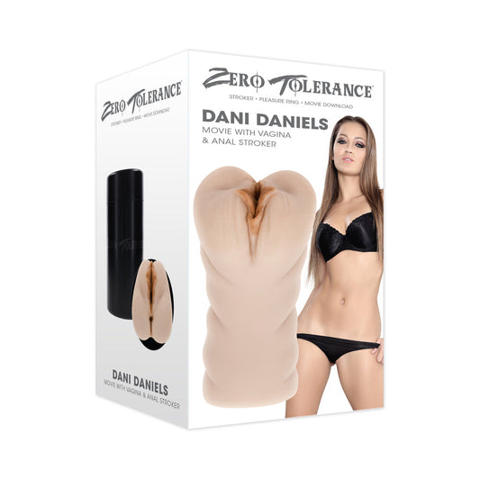 ZERO TOLERANCE - DANI DANIELS MOVIE WITH VAGINA & ANAL STROKER LIGHT