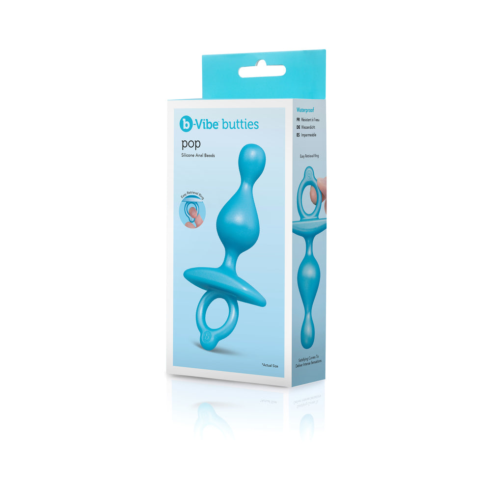 B-VIBE - BUTTIES POP TAPÓN DE SILICONA CON CUENTAS
