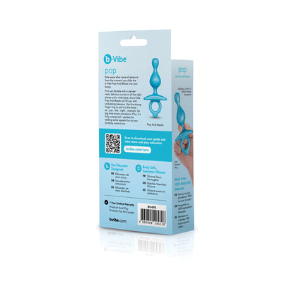 B-VIBE - BUTTIES POP TAPÓN DE SILICONA CON CUENTAS