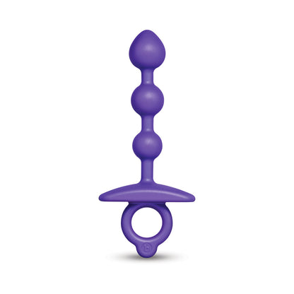 B-VIBE - BUTTIES ZIP CUENTAS ANALES DE SILICONA