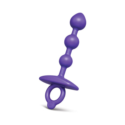 B-VIBE - BUTTIES ZIP CUENTAS ANALES DE SILICONA