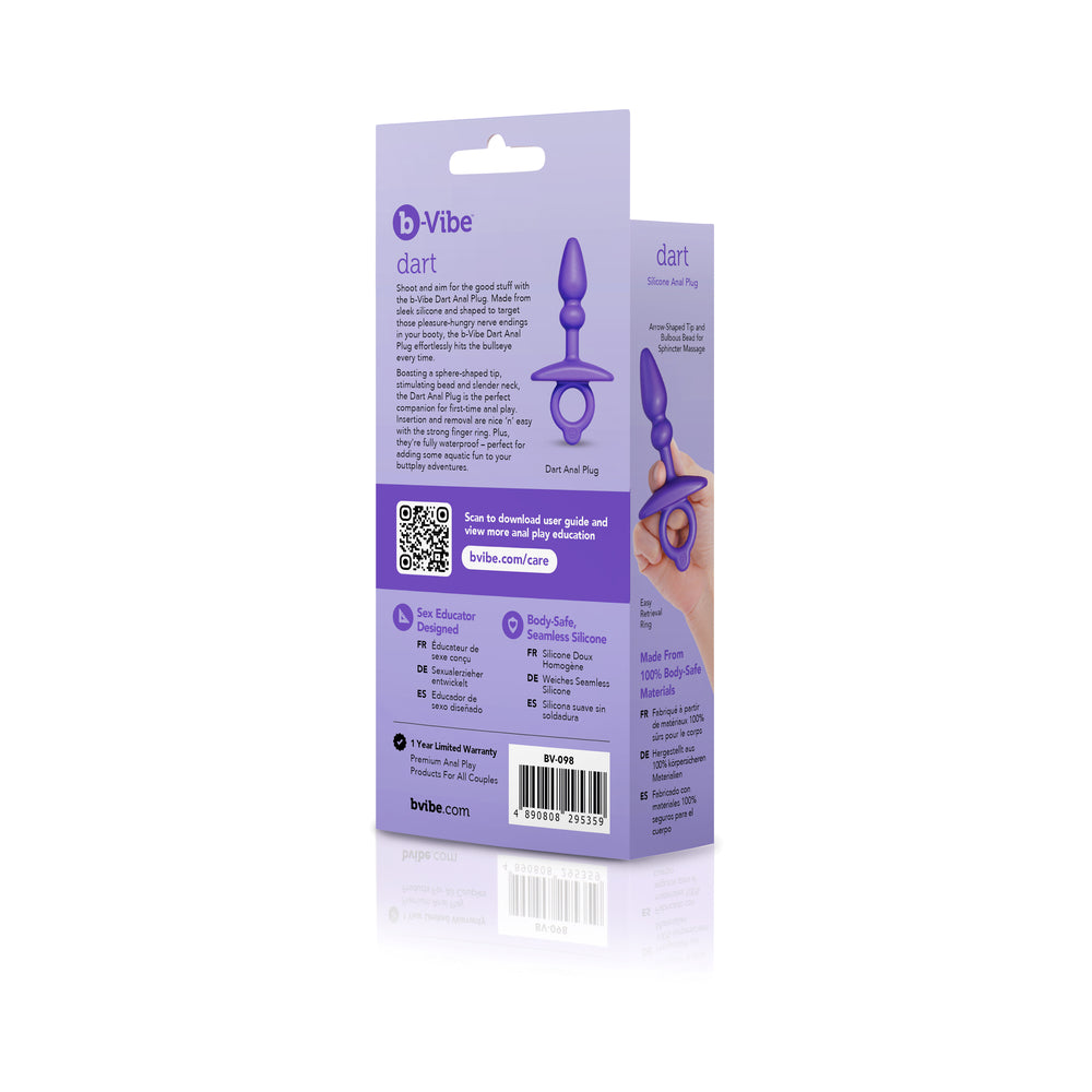 B-VIBE - BUTTIES DART SILICONE ANAL PLUG