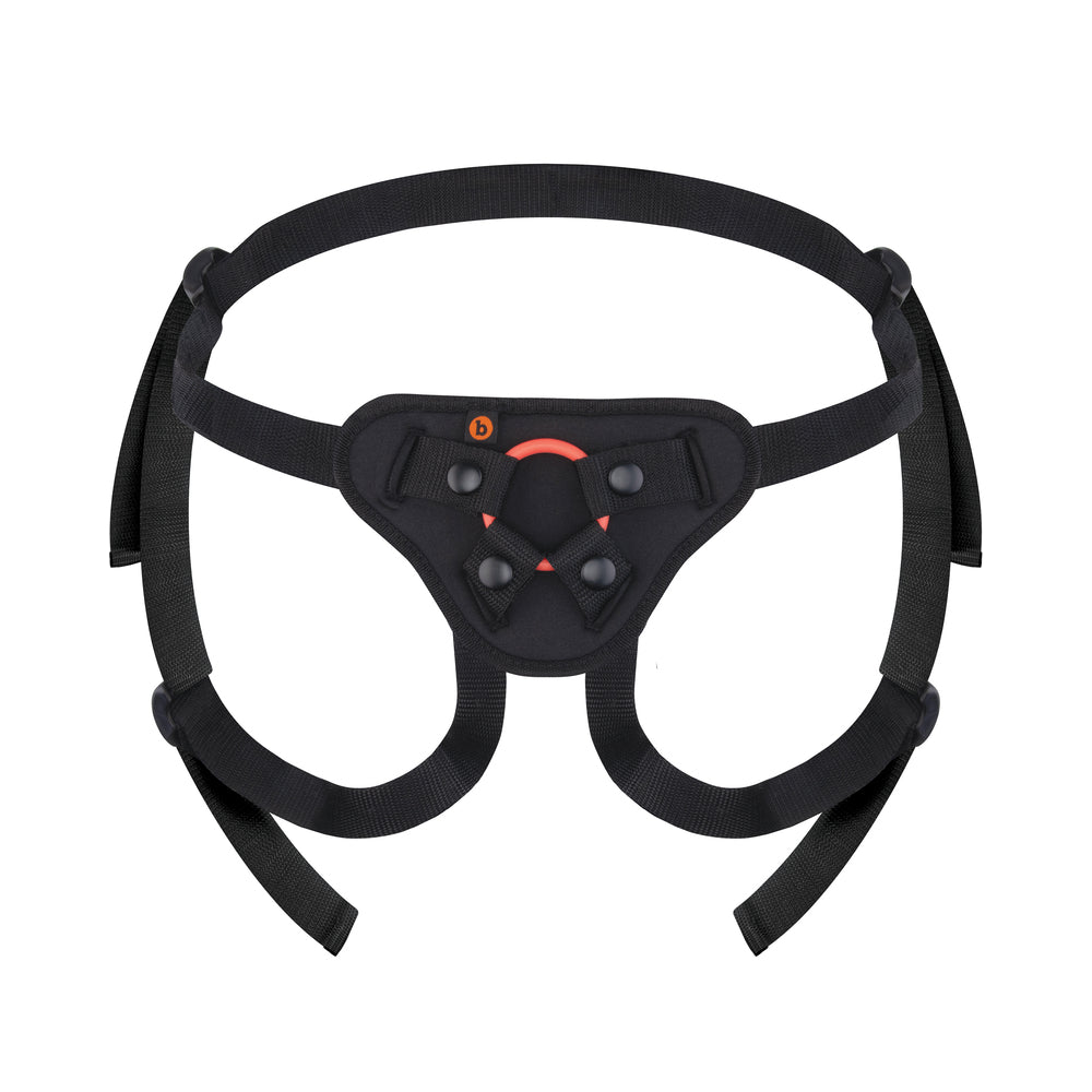 B-VIBE BEGINNERS STRAP-ON HARNESS SET WITH 5 IN. SILICONE DILDO PEG