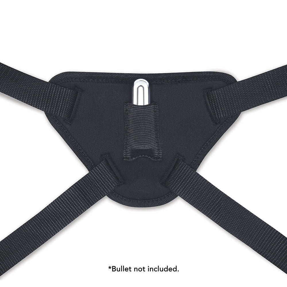 B-VIBE EVERY BODY STRAP-ON HARNESS SET WITH 6 IN. SILICONE DILDO PEG