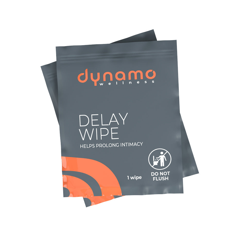 DYNAMO WELLNESS - DELAY WIPE 4% CANDY BOWL OF 144
