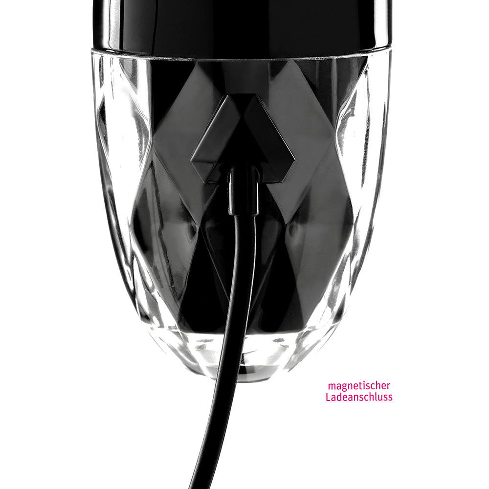 MYSTIM - RIGHT ON RON E-STIM VIBRATOR BLACK