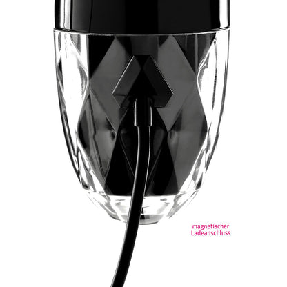 MYSTIM - RIGHT ON RON E-STIM VIBRATOR BLACK