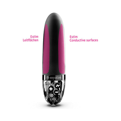 MYSTIM - SLEAK FREAK E-STIM VIBRATOR BLACK