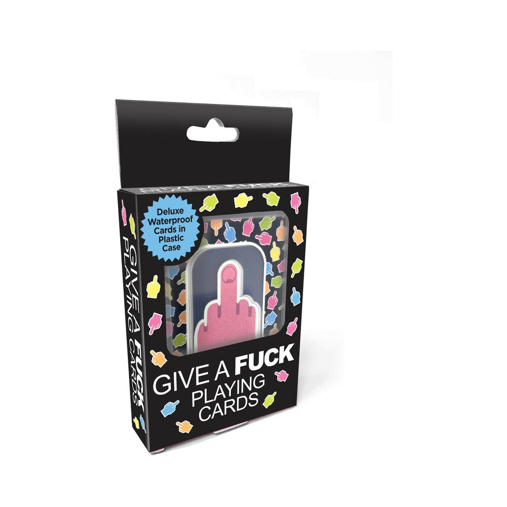 FU MIDDLE FINGER WATERPROOF PLAYING CARDS