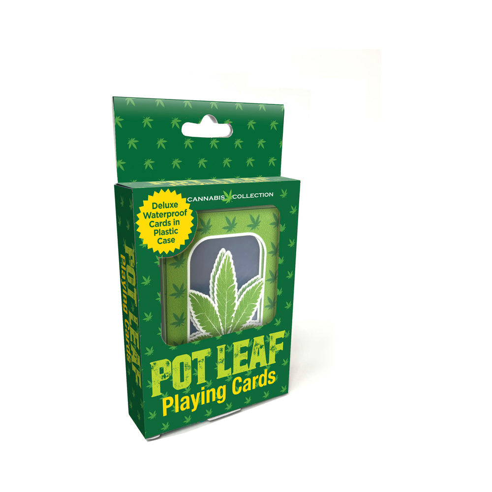 POT LEAF WATERPROOF PLAYING CARDS