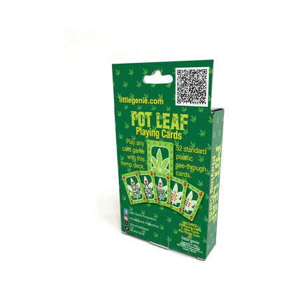 POT LEAF WATERPROOF PLAYING CARDS