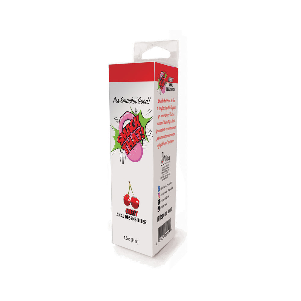LITTLE GENIE - SMACK THAT ANAL DESENSITIZER CHERRY 1.5 OZ.