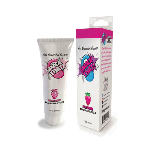 LITTLE GENIE - SMACK THAT ANAL DESENSITIZER STRAWBERRY 1.5 OZ.