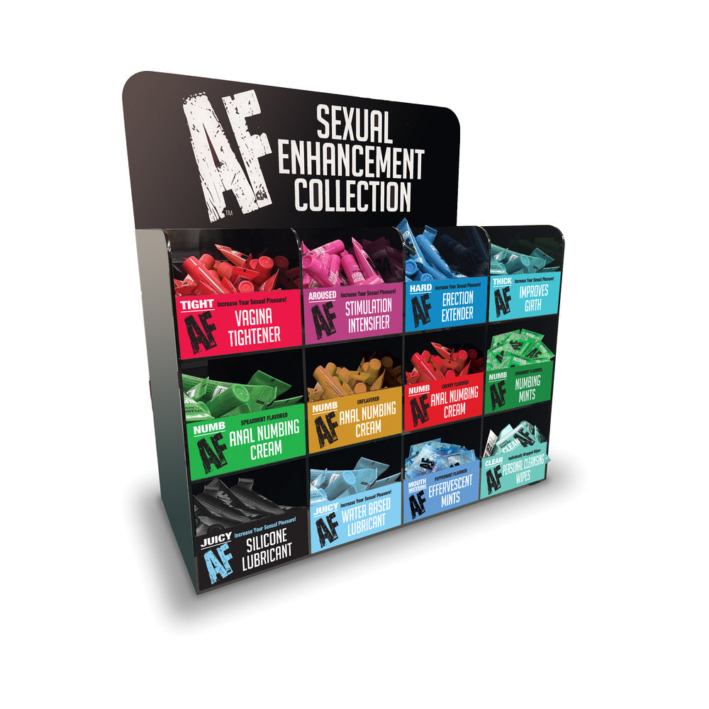 LITTLE GENIE - AF SEXUAL ENHANCEMENT 12-PIECE DISPLAY