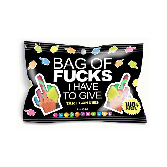 BAG OF FUCKS I HAVE TO GIVE 3 OZ. BAG