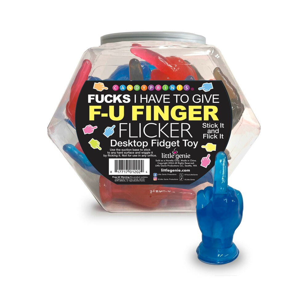 LITTLE GENIE - FU FINGER FLICKERS 24-PIECE FISHBOWL