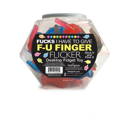 LITTLE GENIE - FU FINGER FLICKERS 24-PIECE FISHBOWL