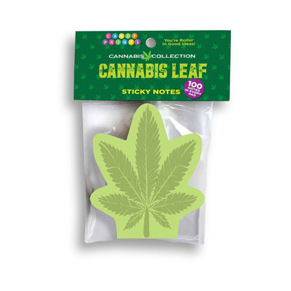 LITTLE GENIE - CANNABIS LEAF STICKY NOTES