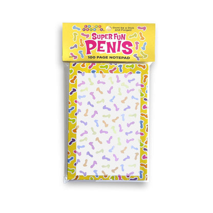 PEQUEÑO GENIO - BLOC DE NOTAS DE PENE SÚPER DIVERTIDO