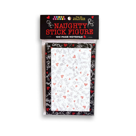 NAUGHTY STICK FIGURE NOTEPAD