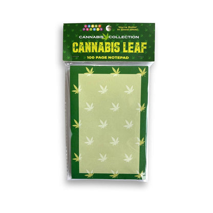 LITTLE GENIE - CANNABIS LEAF NOTEPAD