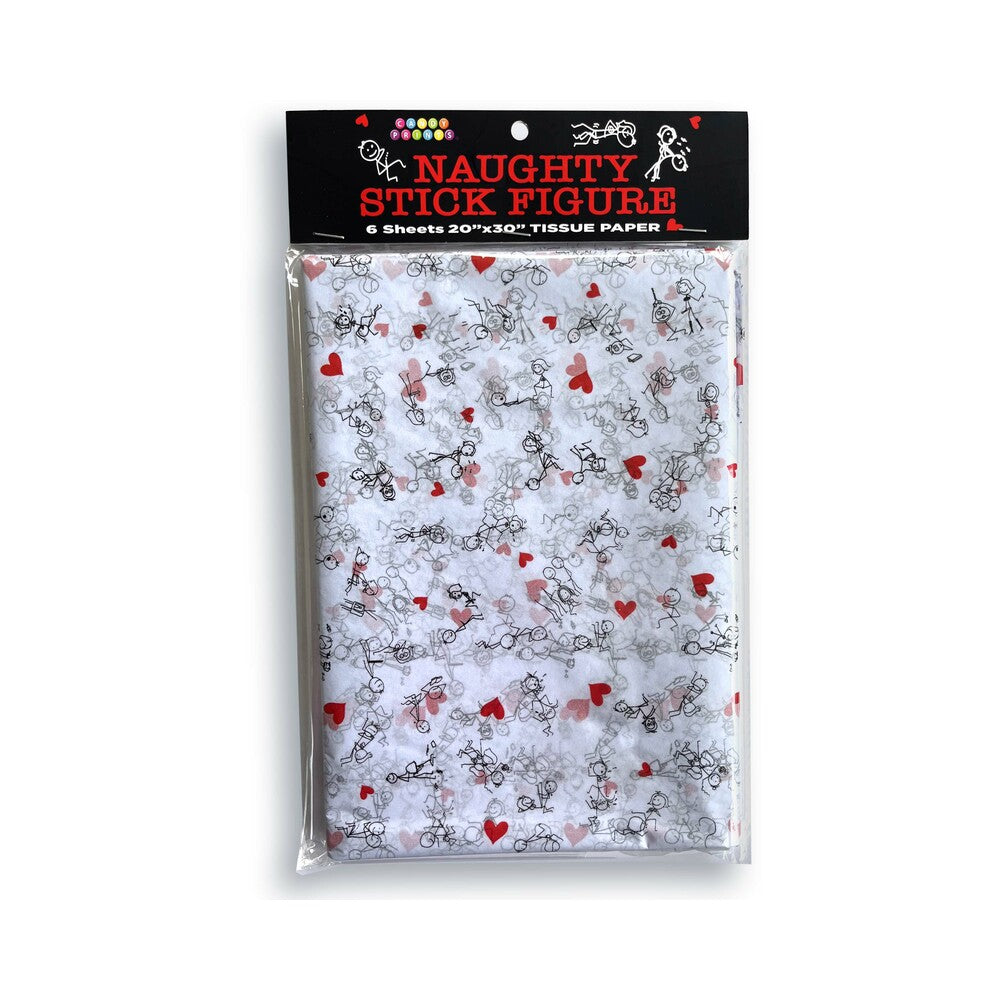 LITTLE GENIE - NAUGHTY STICK FIGURE TISSUE PAPER