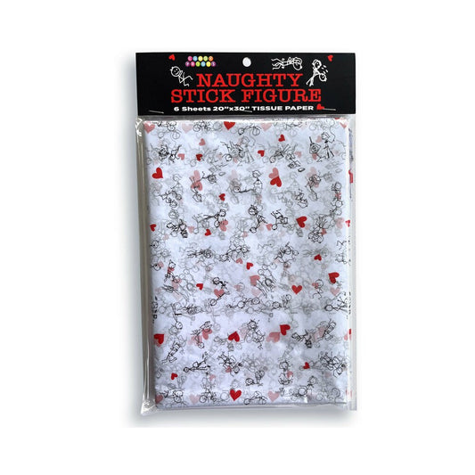 LITTLE GENIE - NAUGHTY STICK FIGURE TISSUE PAPER