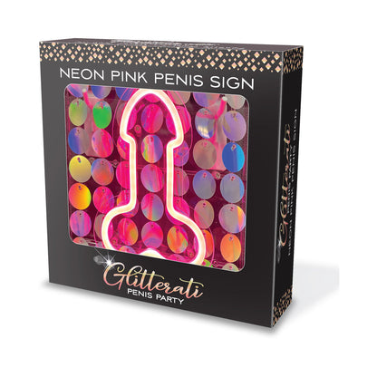 LITTLE GENIE - NEON PENIS LIGHT UP SIGN