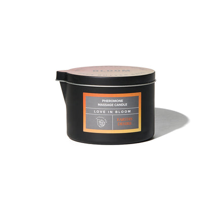 EYE OF LOVE BLOOM PHEROMONE MASSAGE CANDLE EARTH''S DESIRE 5 OZ.