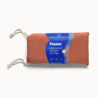 DAME - THRO WATERPROOF SEX BLANKET COPPER