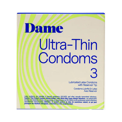 DAME CONDOM 3-PACK
