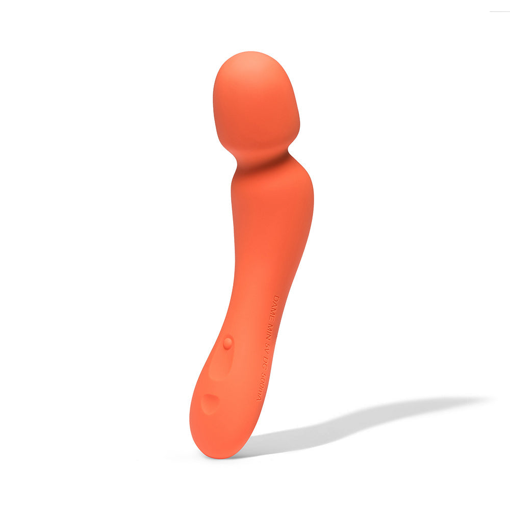 DAME MIN MINI WAND VIBRATOR PAPAYA