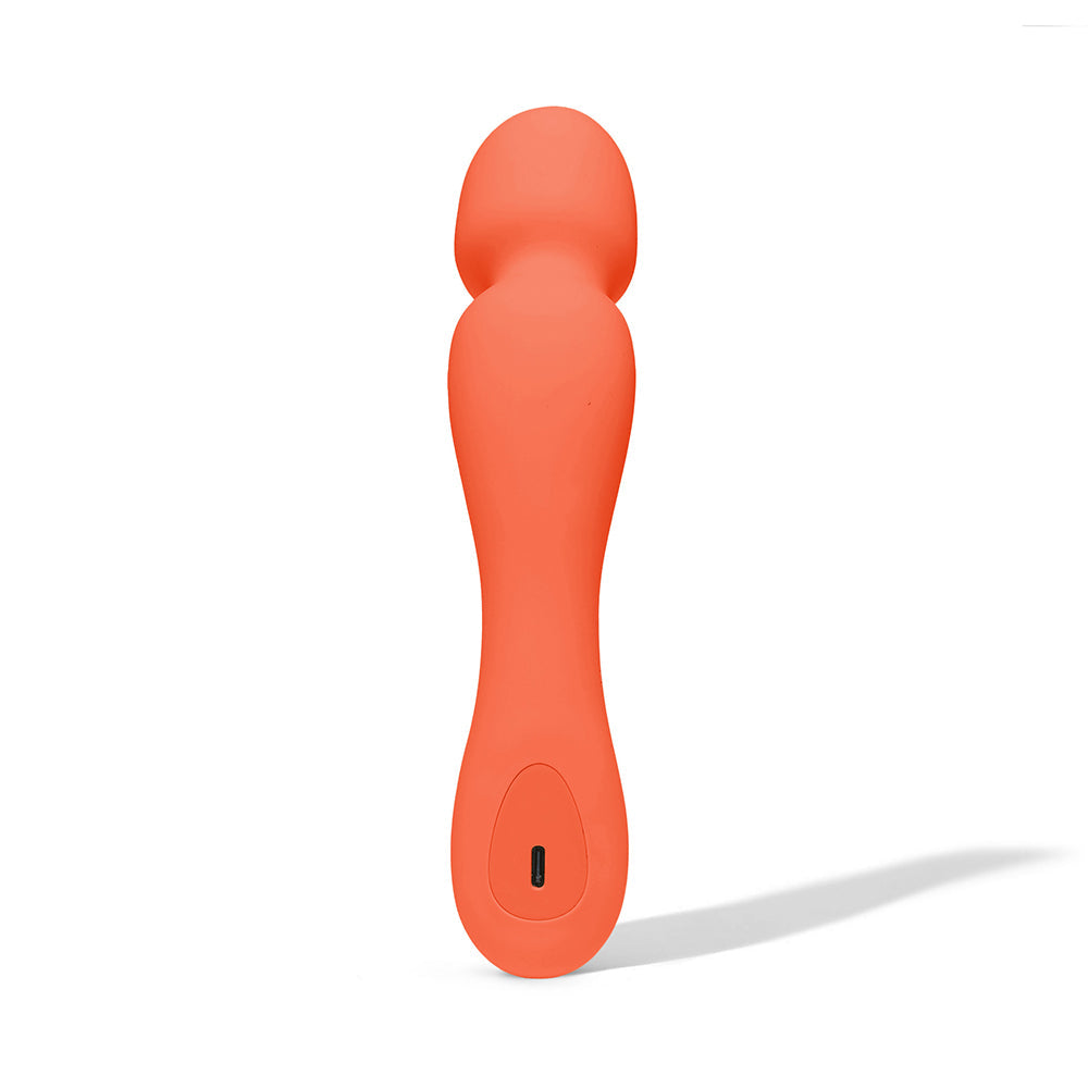 DAME - MIN MINI WAND VIBRATOR PAPAYA