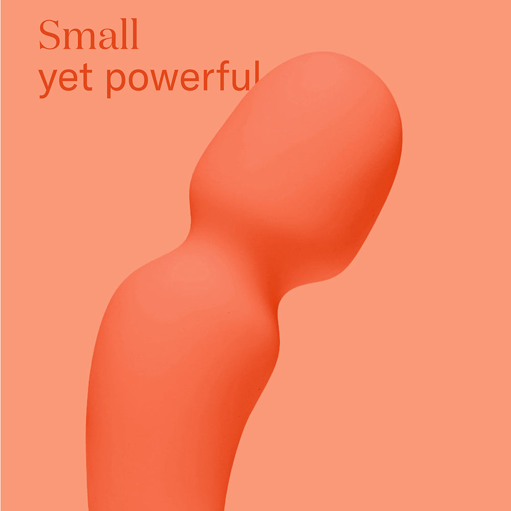 DAME - MIN MINI WAND VIBRATOR PAPAYA