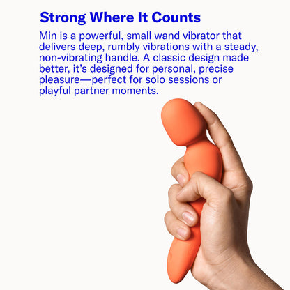 DAME - MIN MINI WAND VIBRATOR PAPAYA