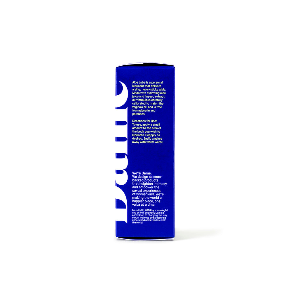 DAME - ALOE LUBE PERSONAL LUBRICANT 2 OZ.