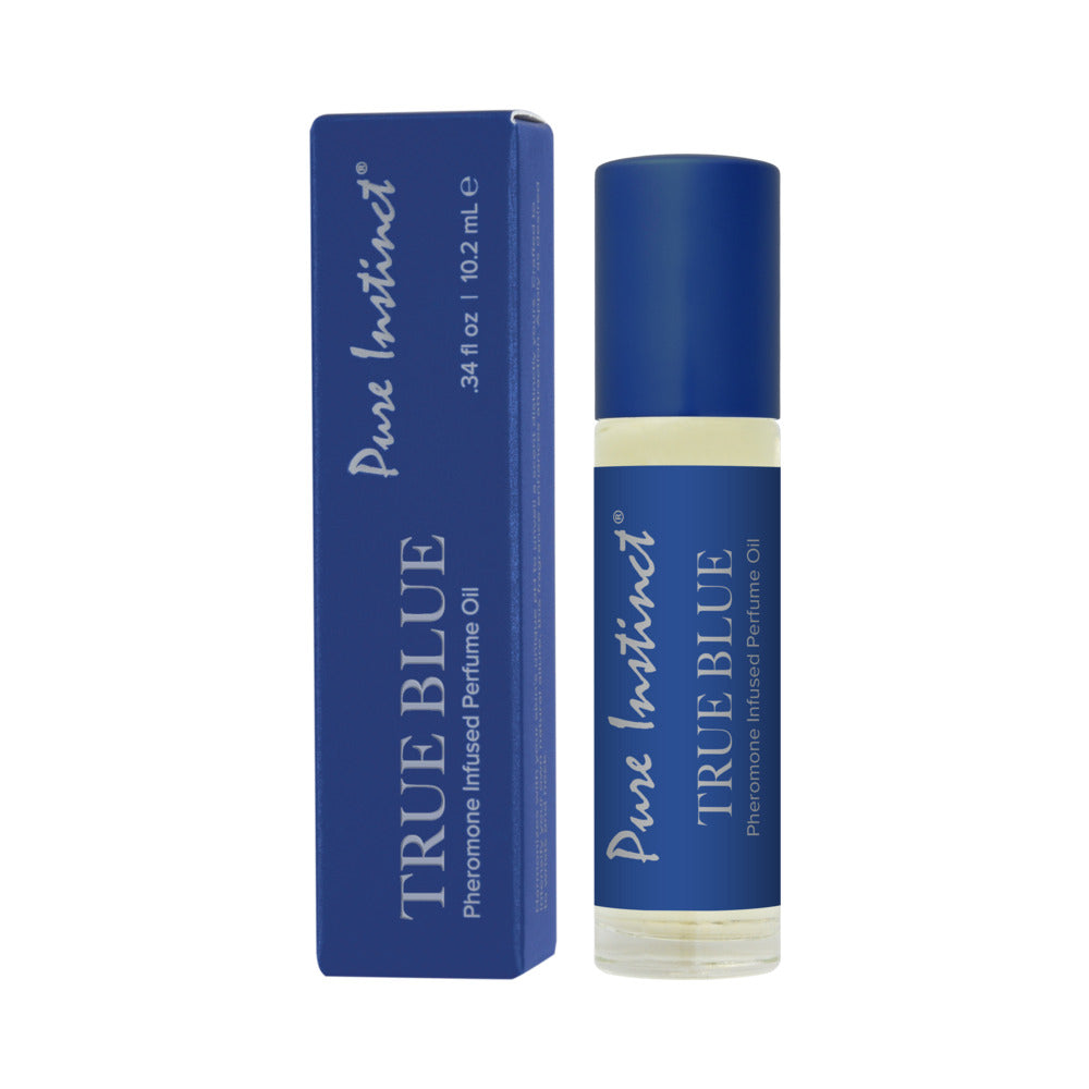 CLASSIC BRANDS - PURE INSTINCT PHEROMONE PEFUME OIL ROLL-ON TRUE BLUE 10.2 ML 0.34 FL. OZ.