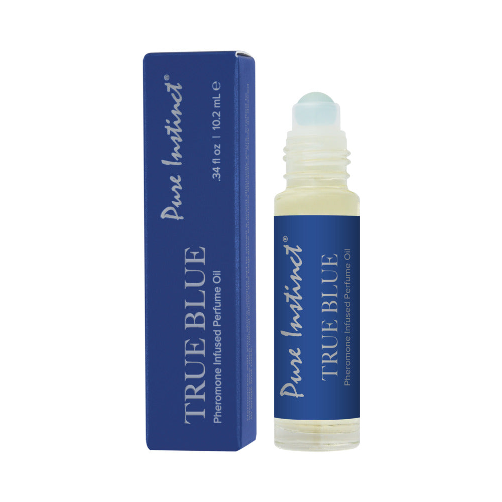 PURE INSTINCT PHEROMONE PEFUME OIL ROLL-ON TRUE BLUE 10.2 ML 0.34 FL. OZ.