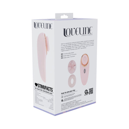LOVELINE AURIE AIRTAPTECH RECHARGEABLE VIBRATOR PINK