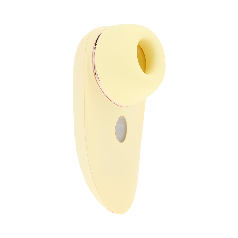 LOVELINE AURIE AIRTAPTECH RECHARGEABLE VIBRATOR YELLOW